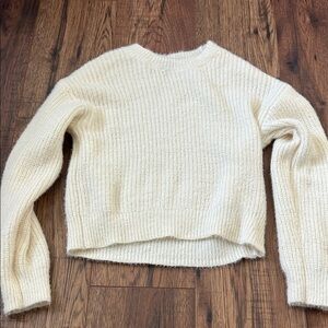 Target Art Class Girls Cream Crew Neck Sweater